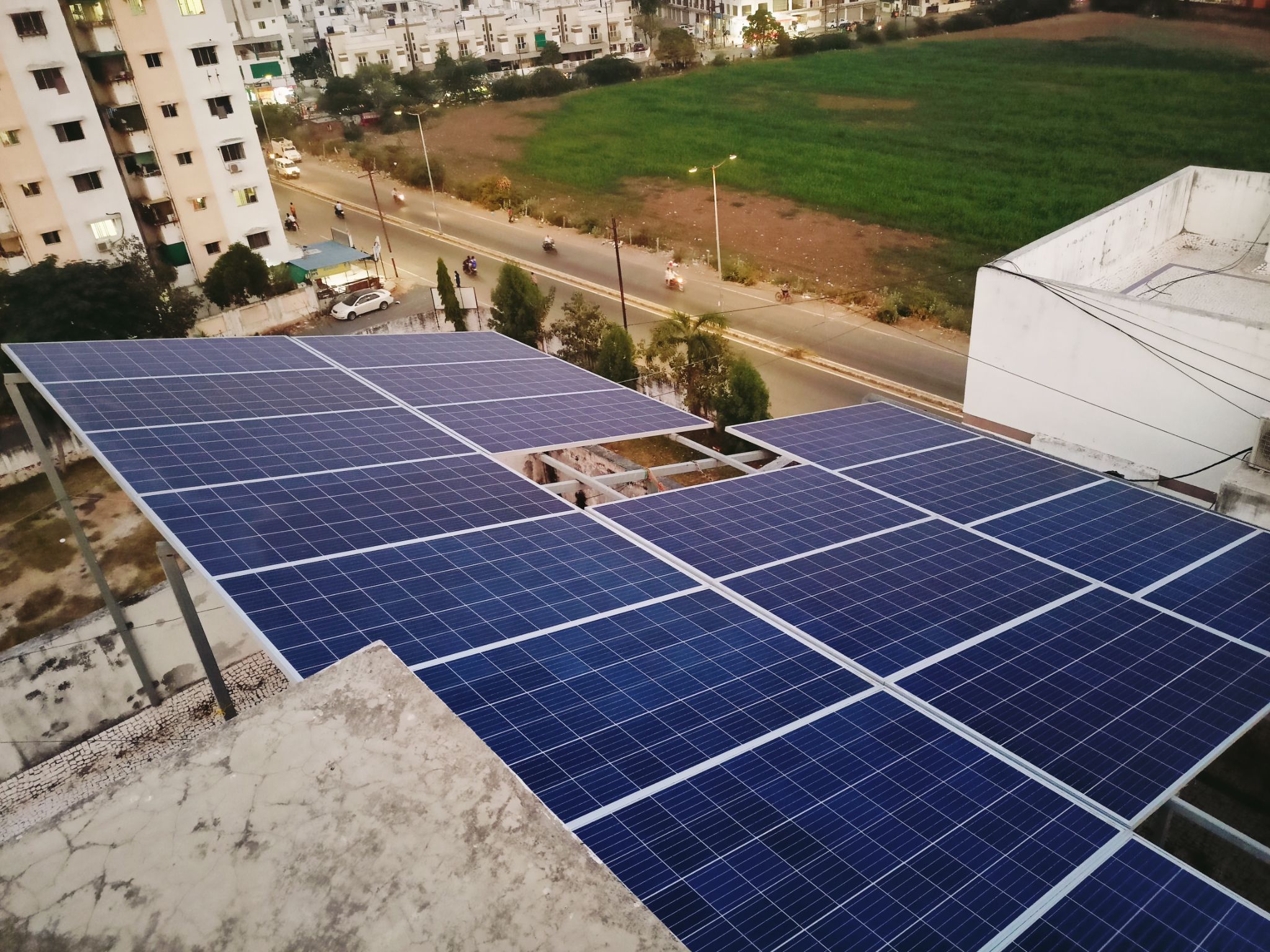 Solar Panel Cleaning Before and After Results